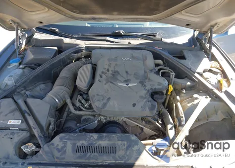 2017 Genesis G80 3.8 из США, поврежденный, VIN KMHGN4JE3HU182617